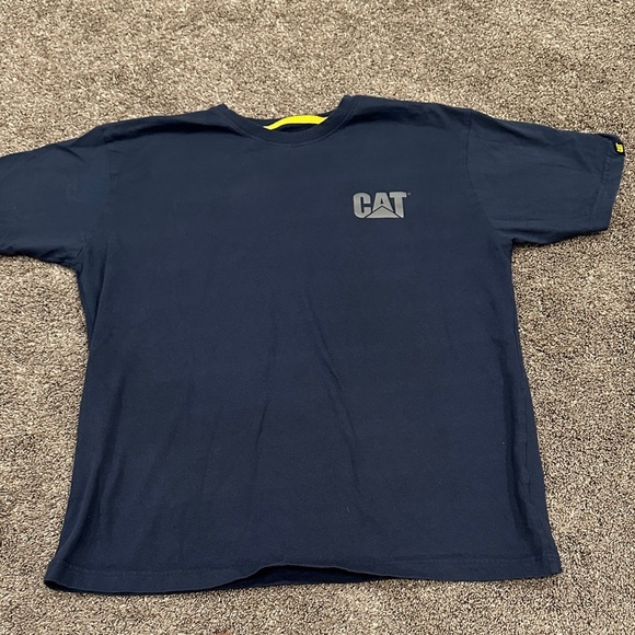 Navy blue CAT t-shirt xl - Picture 1 of 2